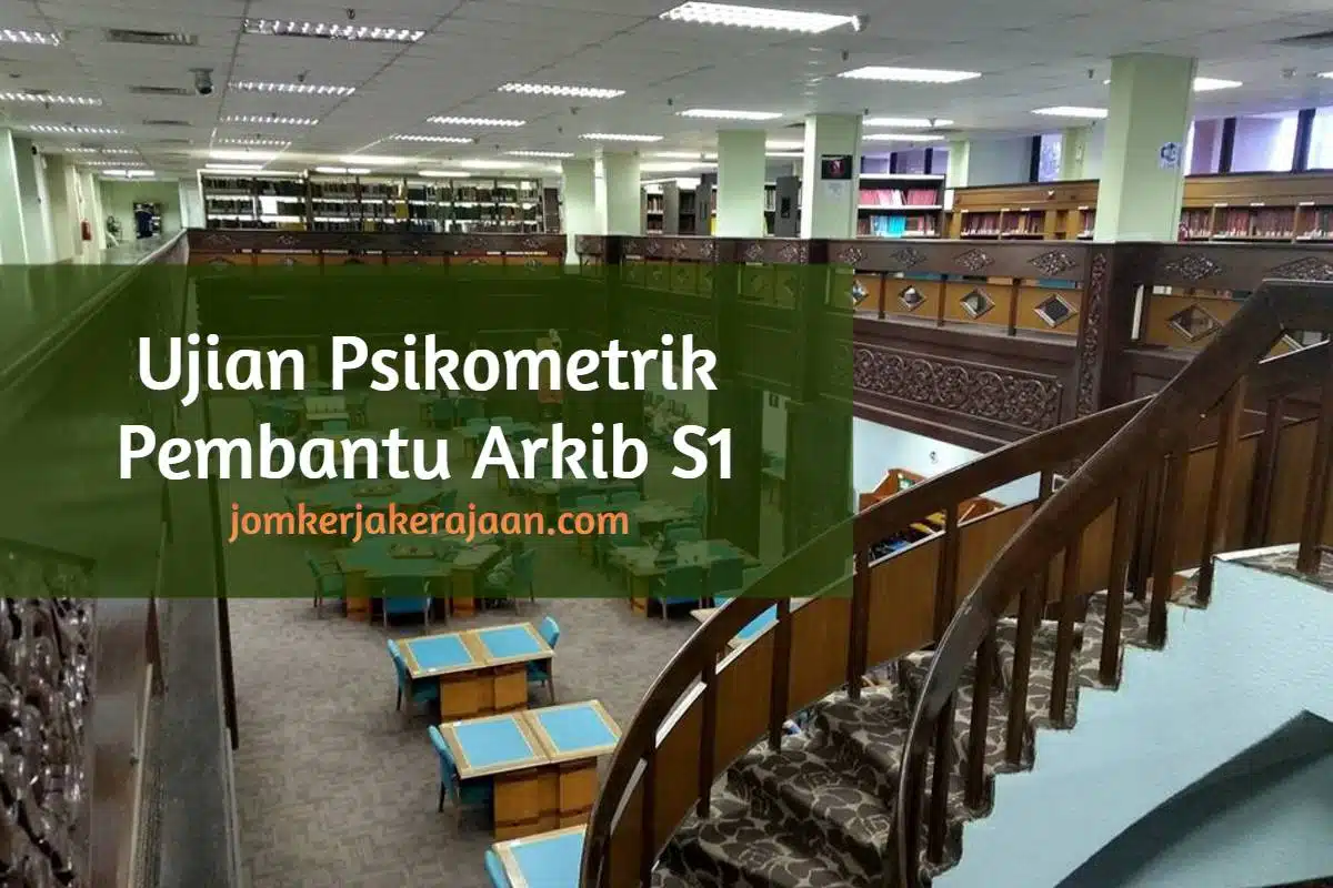 ujian psikometrik pembantu arkib s1