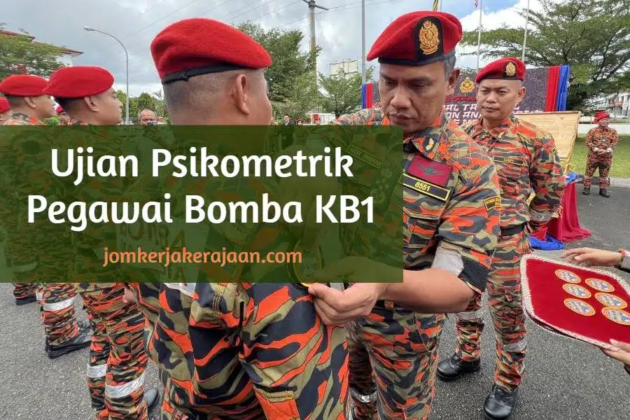 ujian psikometrik pegawai bomba kb1