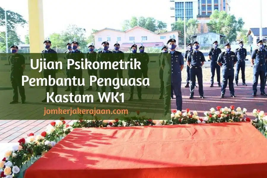 ujian psikometrik pembantu penguasa kastam wk1