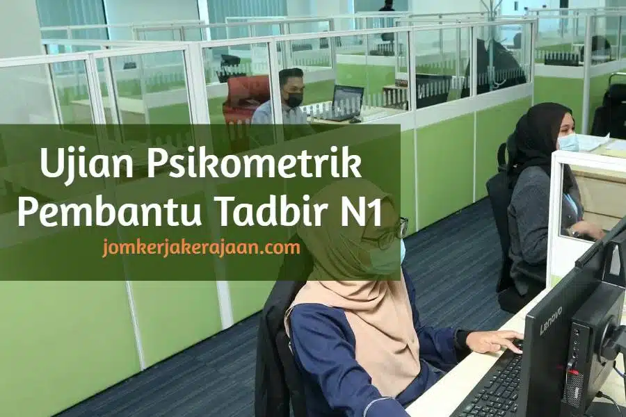 ujian psikometrik pembantu tadbir n1