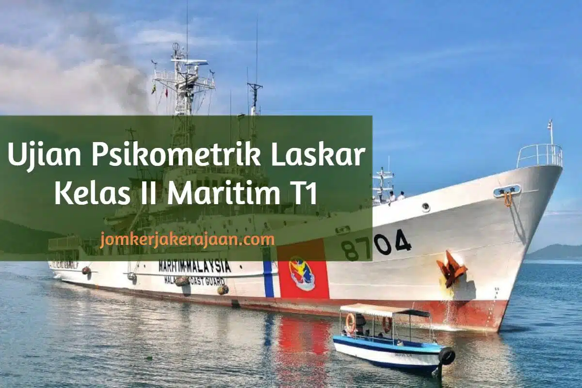 ujian psikometrik laskar kelas II maritim t1